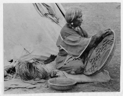 An Early Basketweaver